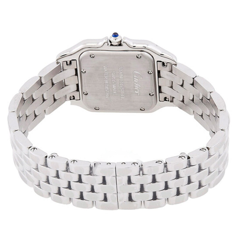 Relógio Panthère Médio Modelo De Cartier Quartzo Mostrador Prateado 37 mm - Mercado de Luxo - O Maior E-Commerce de Bens, Produtos e Serviços de Luxo do Brasil.