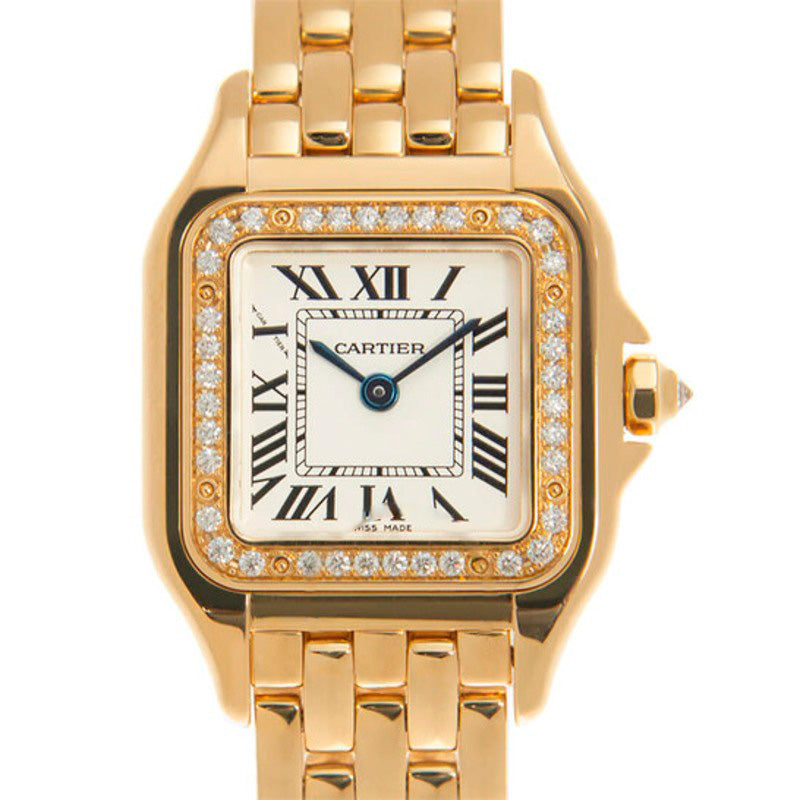 Relógio Panthere De Cartier Quartzo Diamante Mostrador Branco 30 mm - Mercado de Luxo - O Maior E-Commerce de Bens, Produtos e Serviços de Luxo do Brasil.