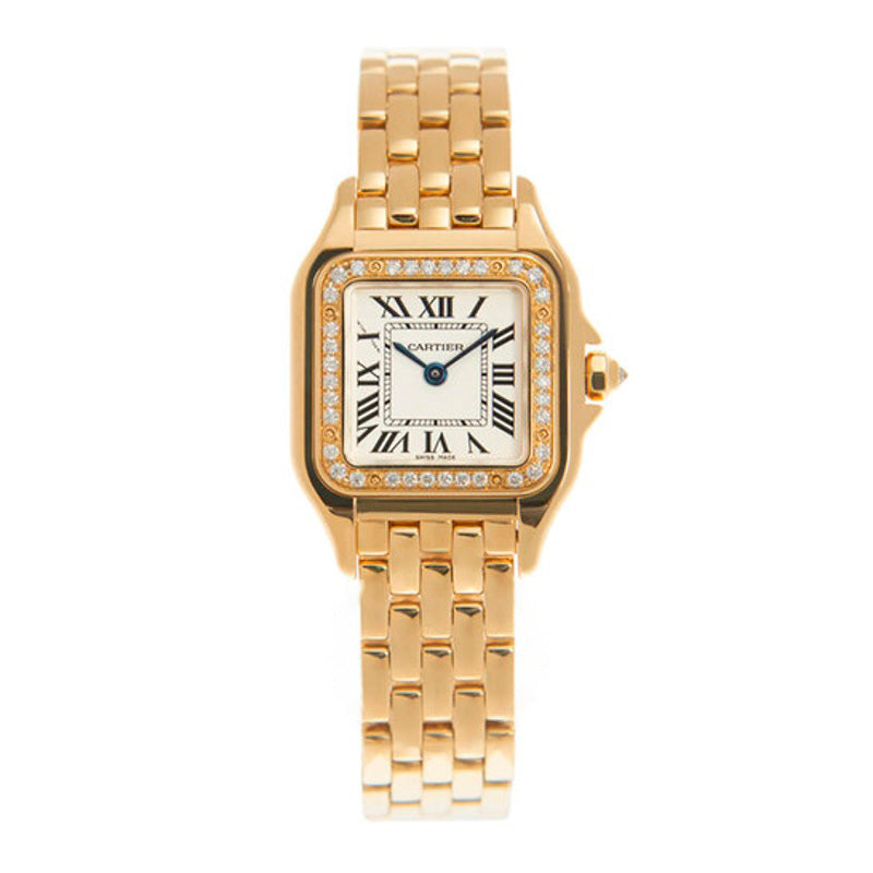 Relógio Panthere De Cartier Quartzo Diamante Mostrador Branco 30 mm - Mercado de Luxo - O Maior E-Commerce de Bens, Produtos e Serviços de Luxo do Brasil.