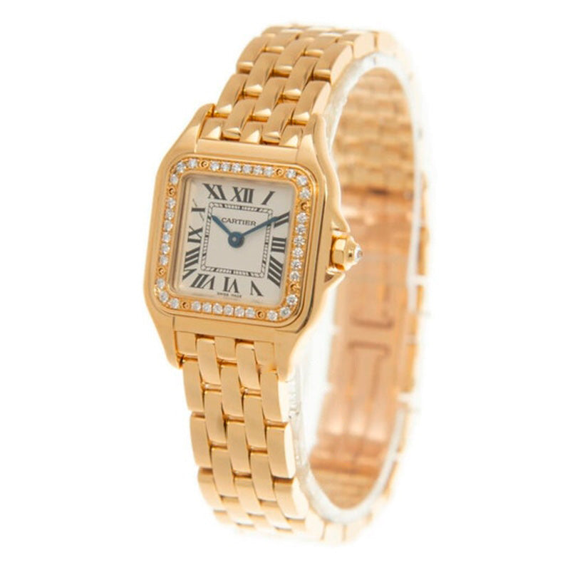 Relógio Panthere De Cartier Quartzo Diamante Mostrador Branco 30 mm - Mercado de Luxo - O Maior E-Commerce de Bens, Produtos e Serviços de Luxo do Brasil.