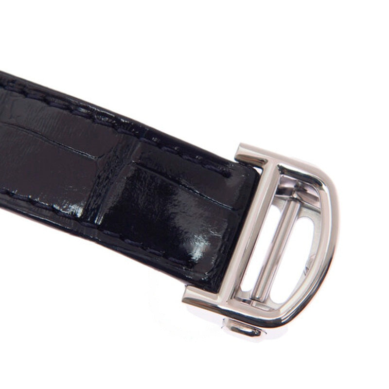 Relógio Pasha Automático Mostrador Prateado Couro Preto 35 mm - Mercado de Luxo - O Maior E-Commerce de Bens, Produtos e Serviços de Luxo do Brasil.