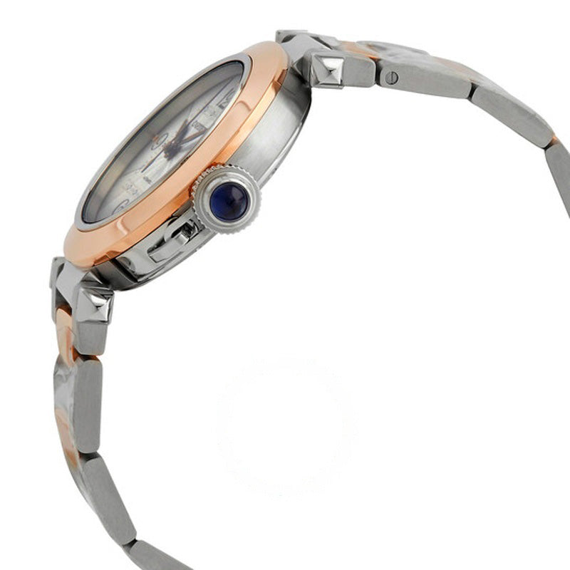 Relógio Pasha De Cartier Automático Mostrador Prateado 35 mm - Mercado de Luxo - O Maior E-Commerce de Bens, Produtos e Serviços de Luxo do Brasil.
