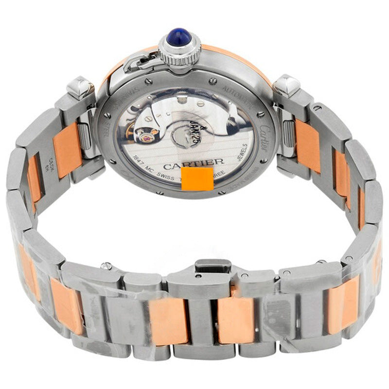 Relógio Pasha De Cartier Automático Mostrador Prateado 35 mm - Mercado de Luxo - O Maior E-Commerce de Bens, Produtos e Serviços de Luxo do Brasil.