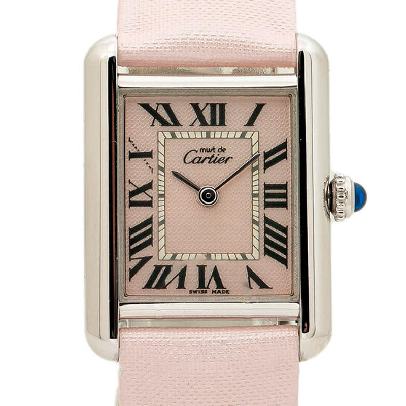 Relógio Tanque Quartzo Rosa Mostrador 22 mm - Mercado de Luxo - O Maior E-Commerce de Bens, Produtos e Serviços de Luxo do Brasil.