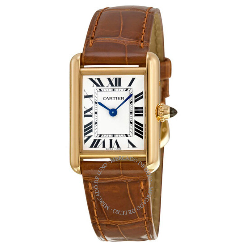 Relógio Tank Louis Ouro Amarelo 18kt 22 mm - Mercado de Luxo - O Maior E-Commerce de Bens, Produtos e Serviços de Luxo do Brasil.