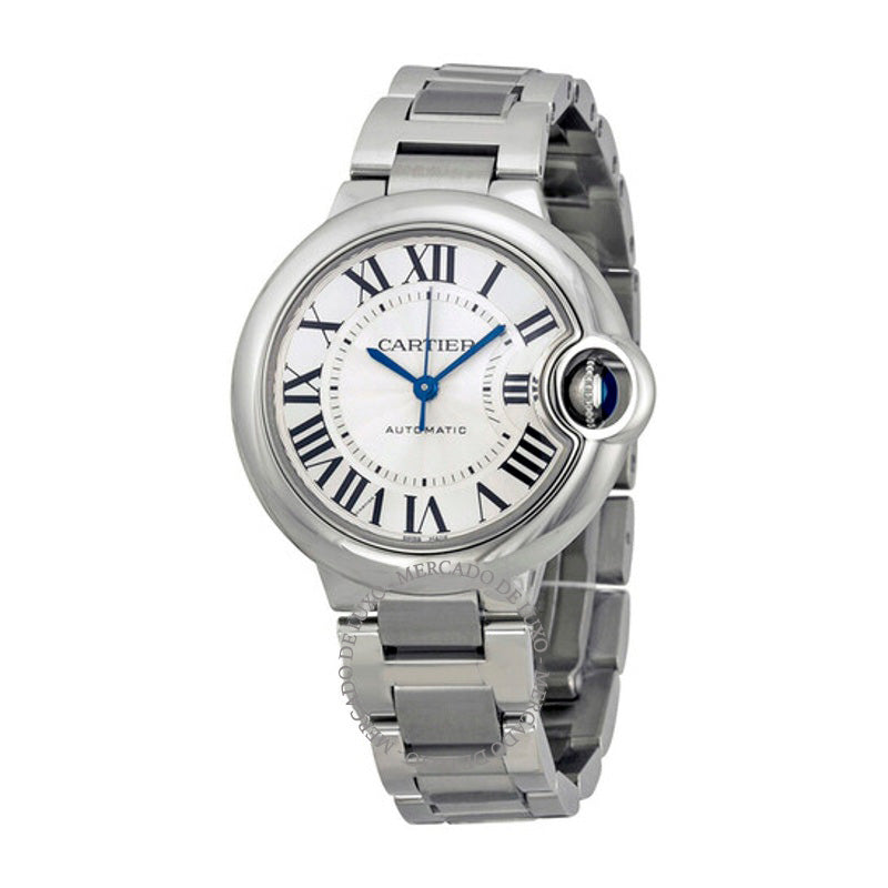 Relógio Ballon Bleu Automático Mostrador Prateado 33 mm  - Mercado de Luxo - O Maior E-Commerce de Bens, Produtos e Serviços de Luxo do Brasil.