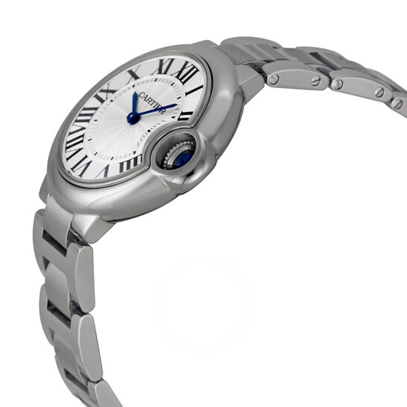 Relógio Ballon Bleu Mostrador prateado Aço inoxidável 33 mm - Mercado de Luxo - O Maior E-Commerce de Bens, Produtos e Serviços de Luxo do Brasil.