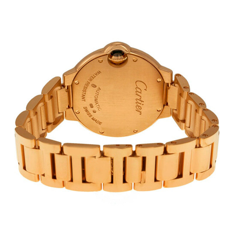 Relógio Ballon Bleu Mostrador prateado Ouro rosa 18k Automático 33 mm - Mercado de Luxo - O Maior E-Commerce de Bens, Produtos e Serviços de Luxo do Brasil.
