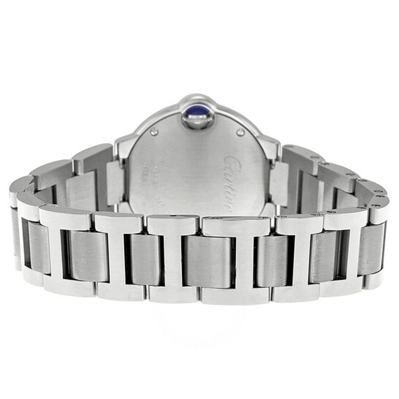 Relógio Ballon Bleu Prata Mostrador Diamante 28 mm - Mercado de Luxo - O Maior E-Commerce de Bens, Produtos e Serviços de Luxo do Brasil.