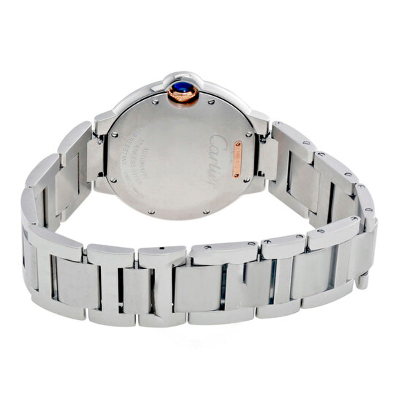 Relógio Ballon Bleu Automático Ouro Rosa 18K Aço Diamante 36 mm - Mercado de Luxo - O Maior E-Commerce de Bens, Produtos e Serviços de Luxo do Brasil.