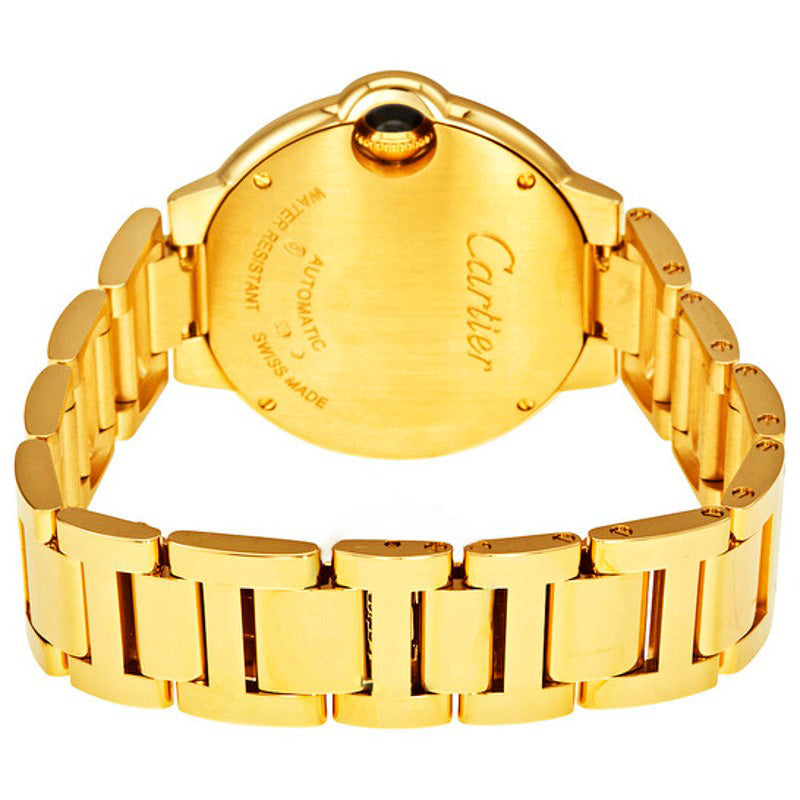 Relógio Ballon Bleu de Cartier Ouro Amarelo 18k Mostrador Opalino Prateado 33 mm - Mercado de Luxo - O Maior E-Commerce de Bens, Produtos e Serviços de Luxo do Brasil.