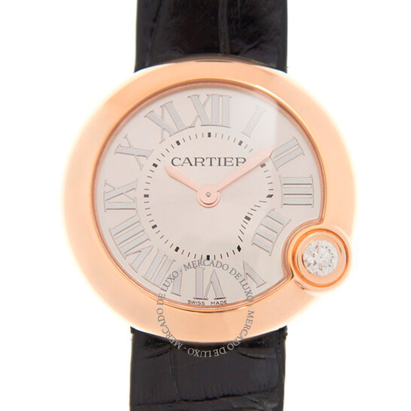 Relógio Ballon Blanc de Cartier Quartzo 30 mm - Mercado de Luxo - O Maior E-Commerce de Bens, Produtos e Serviços de Luxo do Brasil.