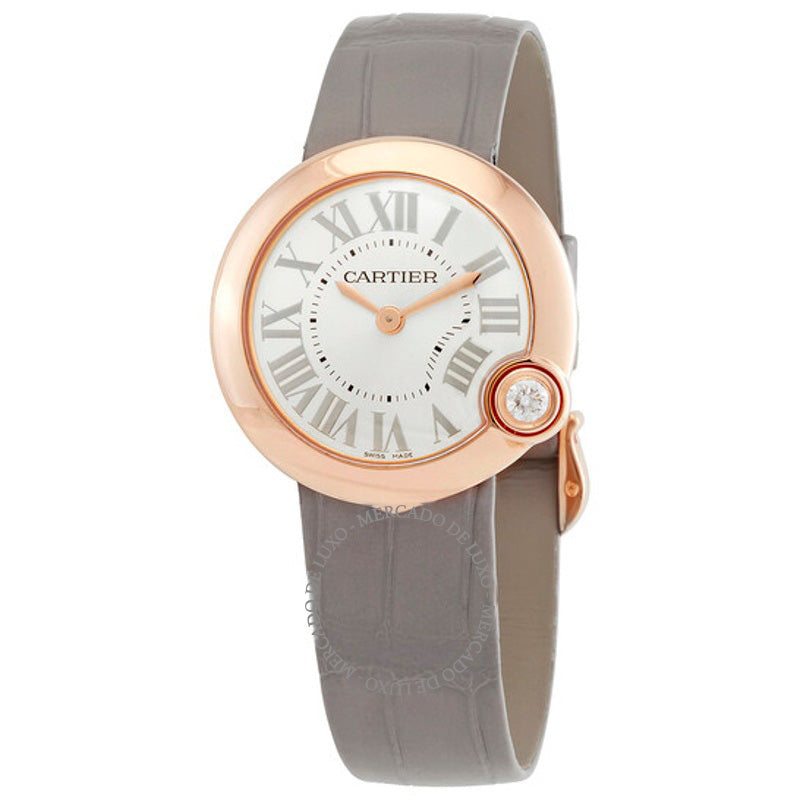 Relógio Ballon Blanc de Cartier Mostrador em ouro rosa 18kt e prata 30 mm - Mercado de Luxo - O Maior E-Commerce de Bens, Produtos e Serviços de Luxo do Brasil.