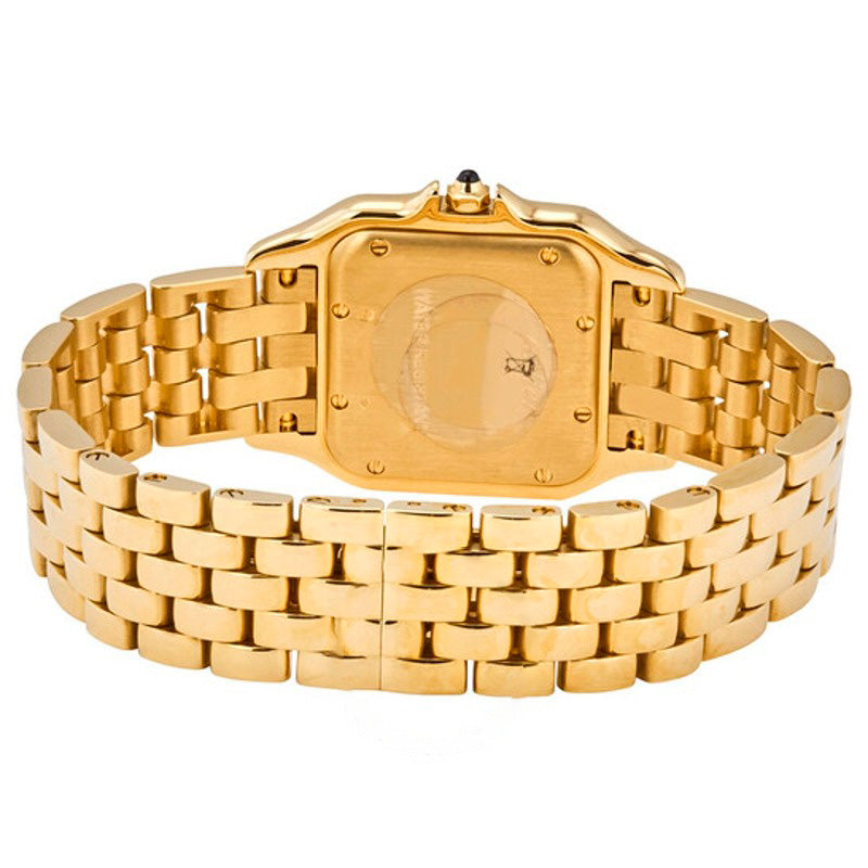 Relógio Panthere de Cartier Mostrador Médio em Prata Ouro Amarelo 18k 37 mm - Mercado de Luxo - O Maior E-Commerce de Bens, Produtos e Serviços de Luxo do Brasil.