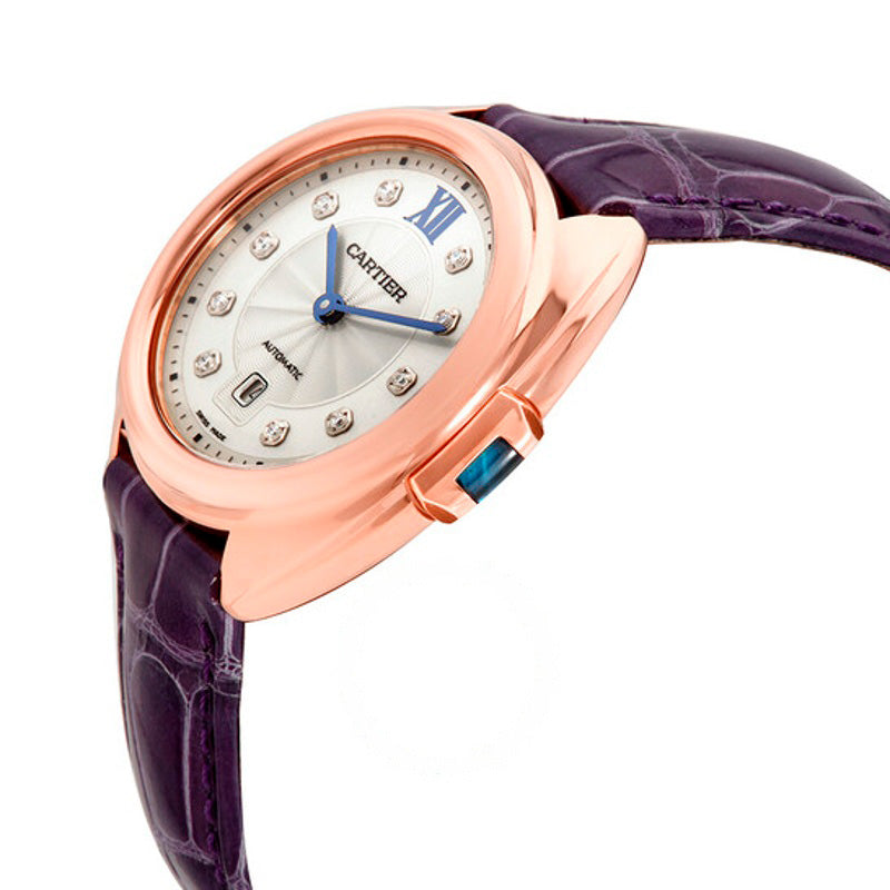 Relógio Cle Ouro Rosa 18kt Automático Flinque Mostrador Sunray 31 mm - Mercado de Luxo - O Maior E-Commerce de Bens, Produtos e Serviços de Luxo do Brasil.