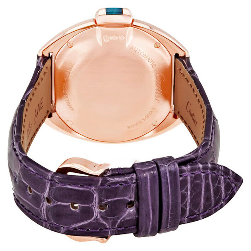 Relógio Cle Ouro Rosa 18kt Automático Flinque Mostrador Sunray 31 mm - Mercado de Luxo - O Maior E-Commerce de Bens, Produtos e Serviços de Luxo do Brasil.