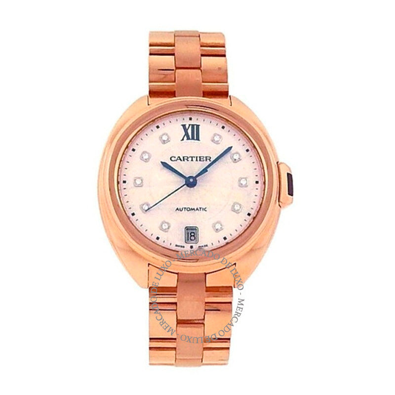 Relógio Cle Automático 35 mm - Mercado de Luxo - O Maior E-Commerce de Bens, Produtos e Serviços de Luxo do Brasil.