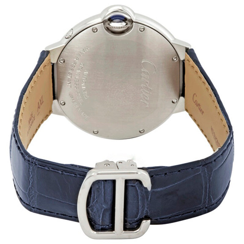 Relógio Ballon Bleu Moonphase Automático Mostrador Prateado  - Mercado de Luxo - O Maior E-Commerce de Bens, Produtos e Serviços de Luxo do Brasil.