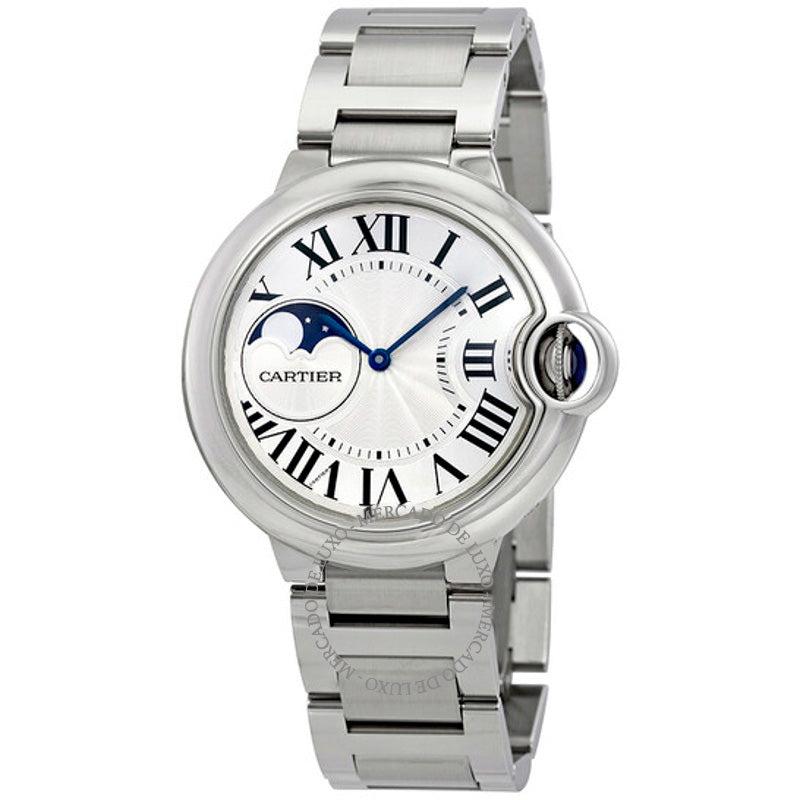 Relógio Ballon Bleu de Cartier Moonphase Automático 37 mm - Mercado de Luxo - O Maior E-Commerce de Bens, Produtos e Serviços de Luxo do Brasil.