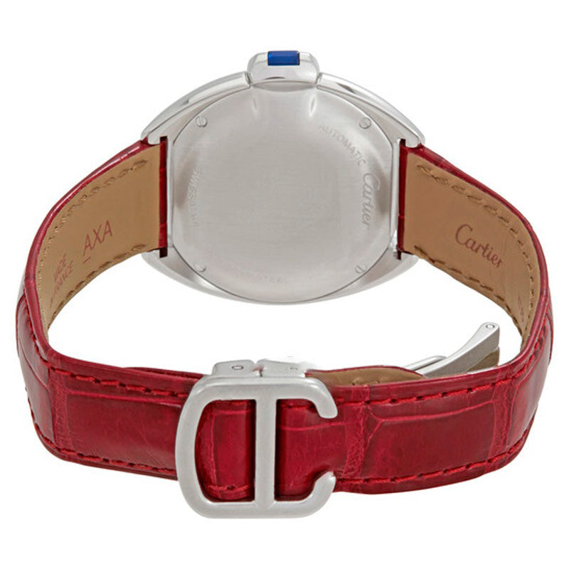 Relógio Cle de Cartier Automático Mostrador Prateado 31 mm - Mercado de Luxo - O Maior E-Commerce de Bens, Produtos e Serviços de Luxo do Brasil.