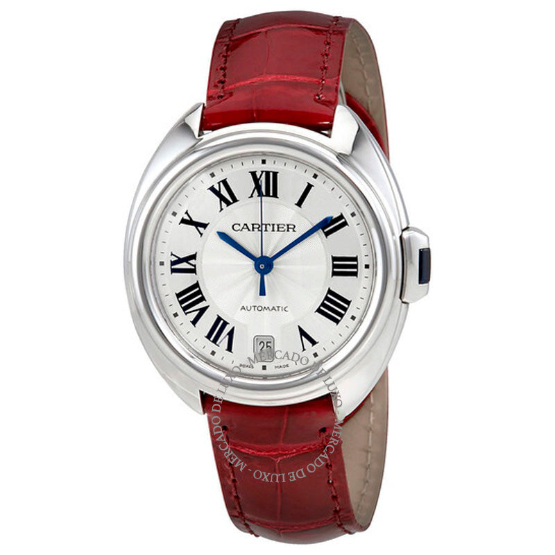 Relógio Cle De Cartier Automático 35 mm - Mercado de Luxo - O Maior E-Commerce de Bens, Produtos e Serviços de Luxo do Brasil.