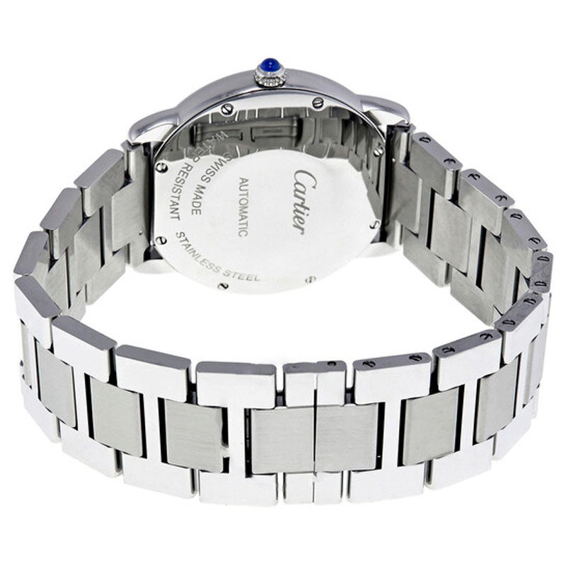 Relógio Ronde Solo Silver Opaline Automático 36 mm - Mercado de Luxo - O Maior E-Commerce de Bens, Produtos e Serviços de Luxo do Brasil.