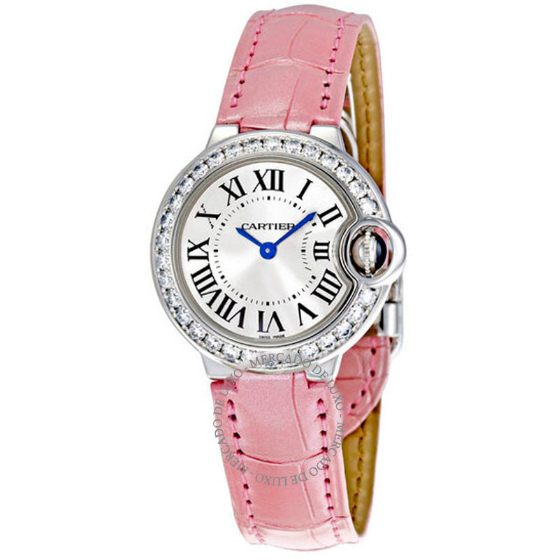 Relógio pequeno Ballon Bleu de Cartier em ouro branco 18k 28 mm - Mercado de Luxo - O Maior E-Commerce de Bens, Produtos e Serviços de Luxo do Brasil.