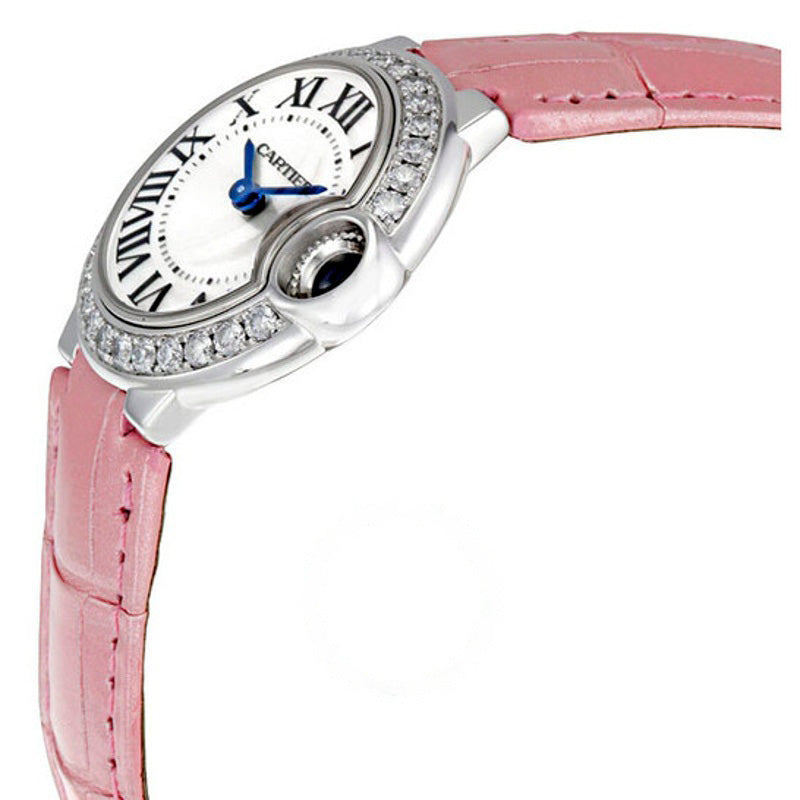 Relógio pequeno Ballon Bleu de Cartier em ouro branco 18k 28 mm - Mercado de Luxo - O Maior E-Commerce de Bens, Produtos e Serviços de Luxo do Brasil.