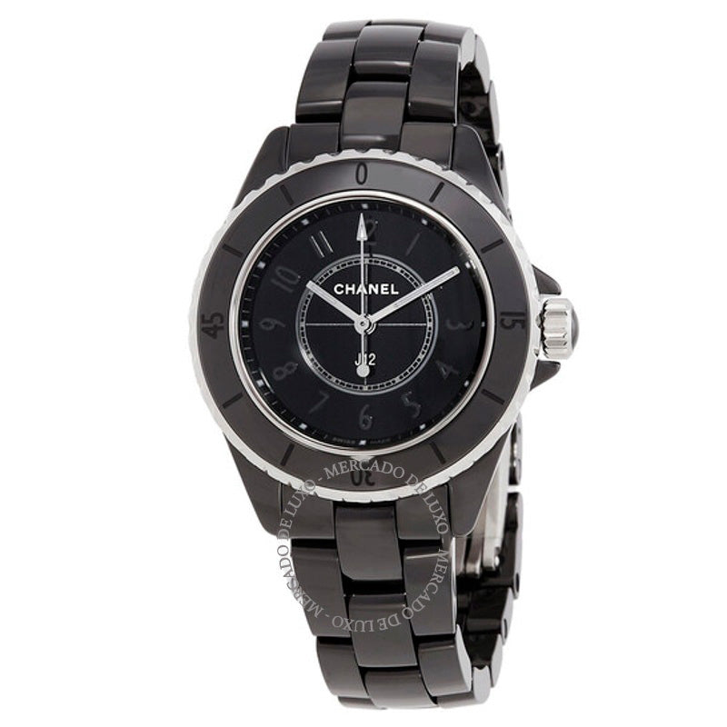 Relógio J12 Phantom Quartz Mostrador Preto 33 mm - Mercado de Luxo - O Maior E-Commerce de Bens, Produtos e Serviços de Luxo do Brasil.