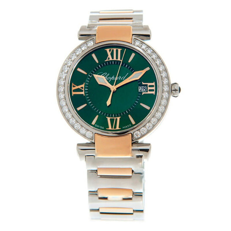 Relógio Imperiale Mostrador Verde Diamante Dois Tons 36 mm - Mercado de Luxo - O Maior E-Commerce de Bens, Produtos e Serviços de Luxo do Brasil.