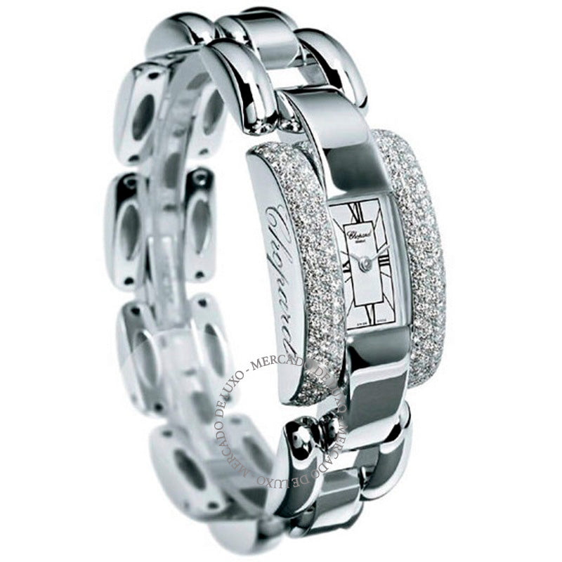 Relógio La Strada Diamond Ouro Branco 18kt 23 mm - Mercado de Luxo - O Maior E-Commerce de Bens, Produtos e Serviços de Luxo do Brasil.