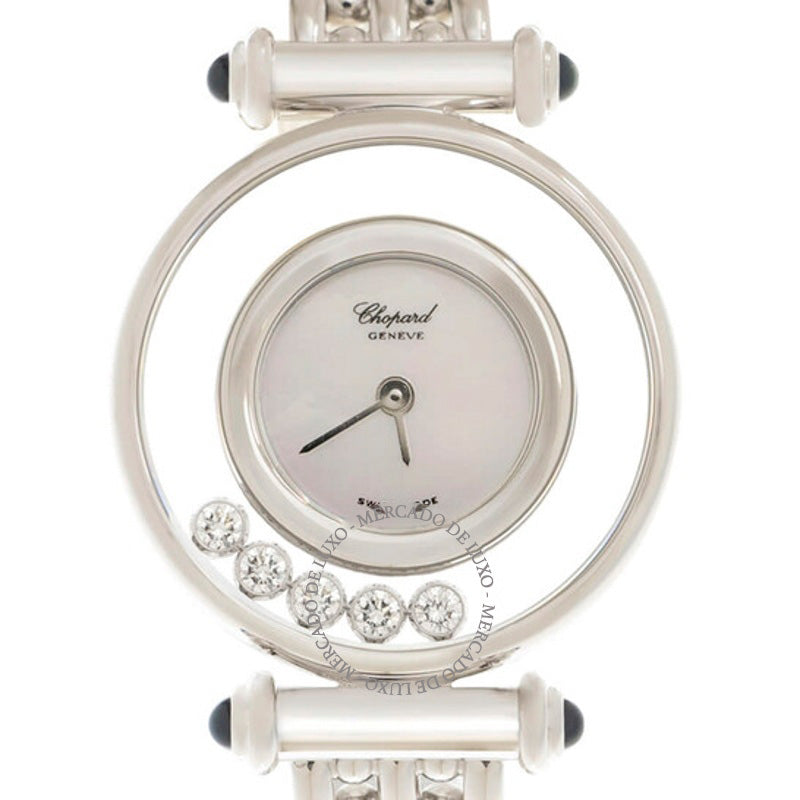 Relógio Happy Diamonds Quartz Silver Dial 20478 25 mm - Mercado de Luxo - O Maior E-Commerce de Bens, Produtos e Serviços de Luxo do Brasil.