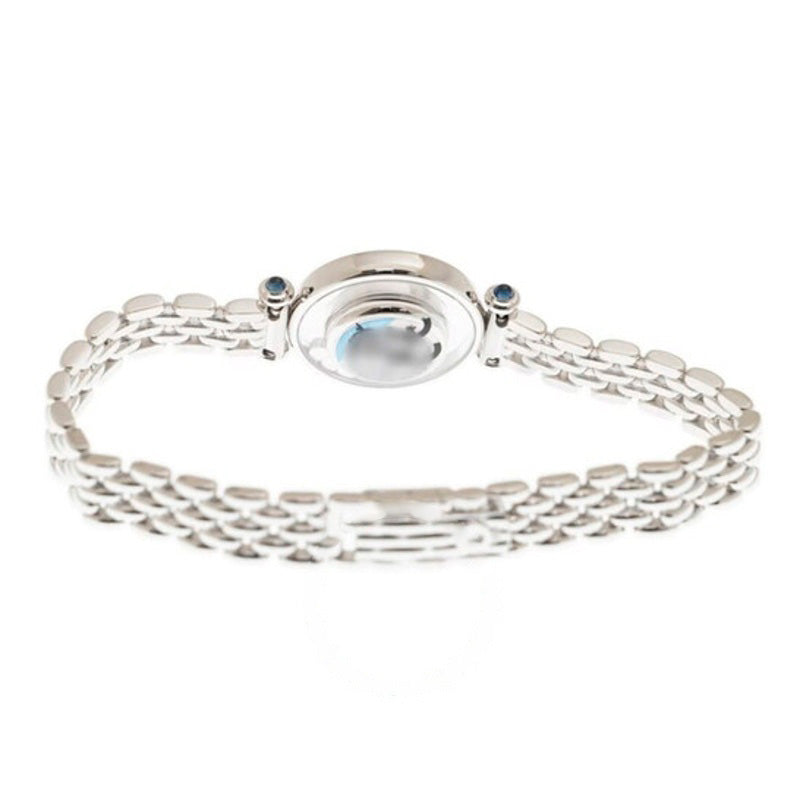 Relógio Happy Diamonds Quartz Silver Dial 20478 25 mm - Mercado de Luxo - O Maior E-Commerce de Bens, Produtos e Serviços de Luxo do Brasil.