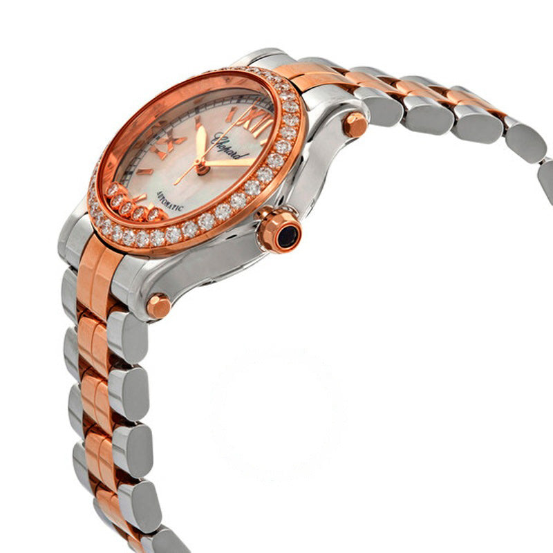 Relógio Happy Sport Automático Diamante Madrepérola Dial 30 mm - Mercado de Luxo - O Maior E-Commerce de Bens, Produtos e Serviços de Luxo do Brasil.