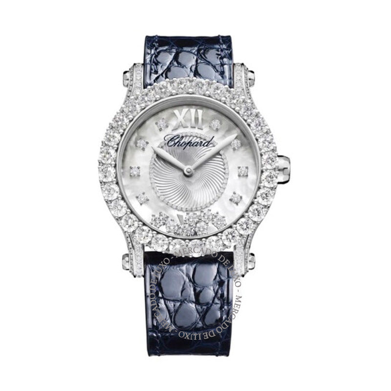 Relógio Happy Sport Automático Diamante Madrepérola Mostrador 36 mm - Mercado de Luxo - O Maior E-Commerce de Bens, Produtos e Serviços de Luxo do Brasil.