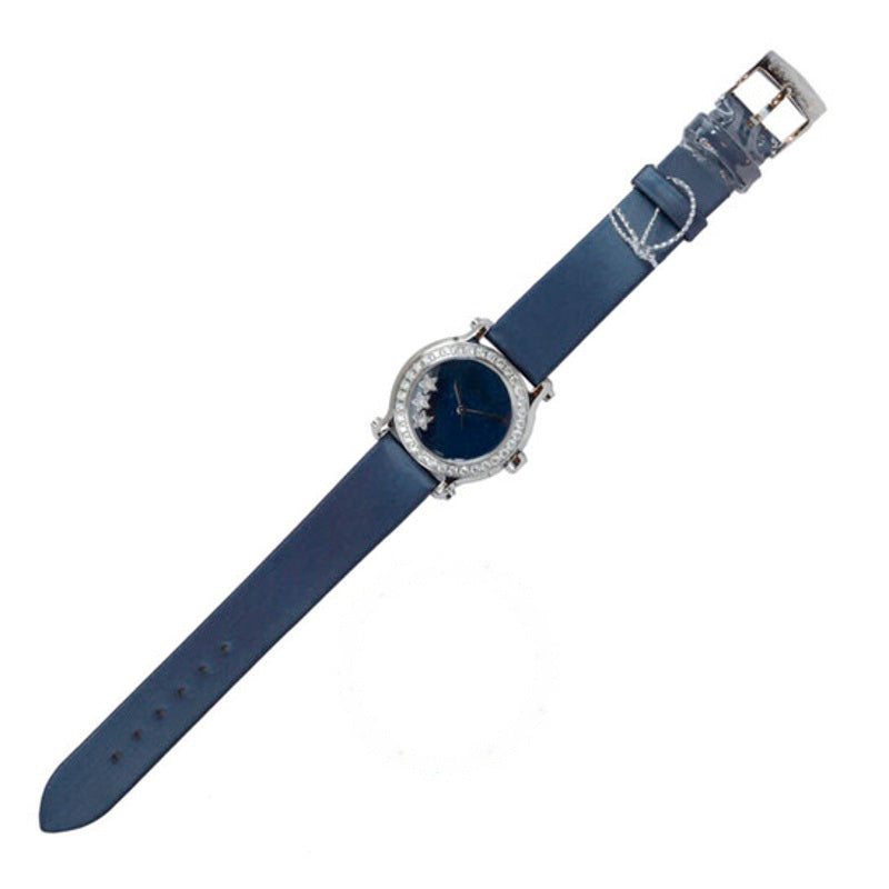 Relógio Happy Sport Quartz Diamante Mostrador Azul 30 mm - Mercado de Luxo - O Maior E-Commerce de Bens, Produtos e Serviços de Luxo do Brasil.