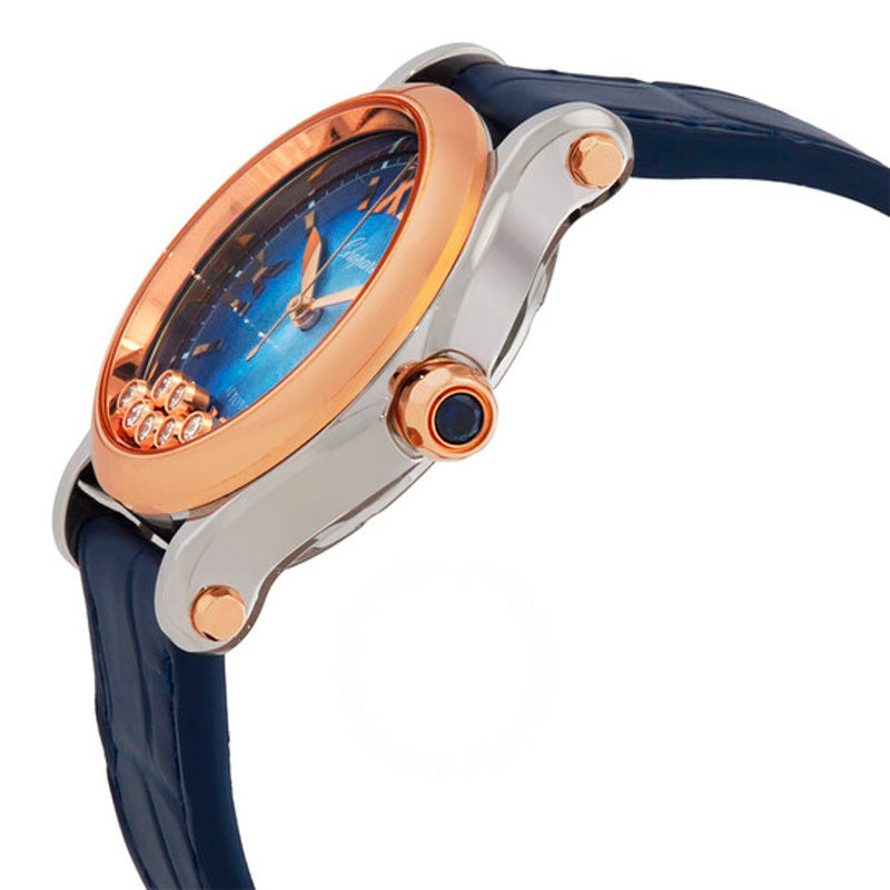 Relógio Happy Sport Automático Mostrador Azul 36 mm - Mercado de Luxo - O Maior E-Commerce de Bens, Produtos e Serviços de Luxo do Brasil.