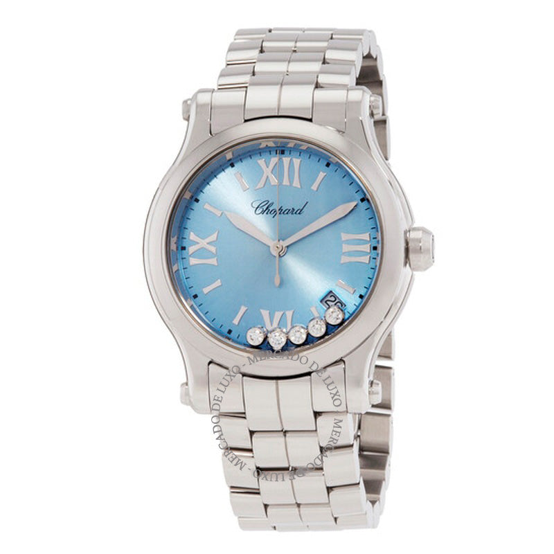 Relógio Happy Sport Quartzo Mostrador Azul 27858 36 mm - Mercado de Luxo - O Maior E-Commerce de Bens, Produtos e Serviços de Luxo do Brasil.
