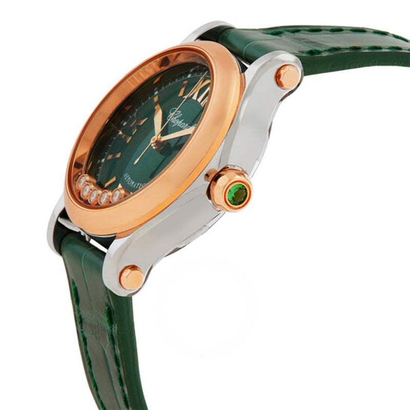 Relógio Happy Sport Automático Mostrador Verde 30 mm - Mercado de Luxo - O Maior E-Commerce de Bens, Produtos e Serviços de Luxo do Brasil.