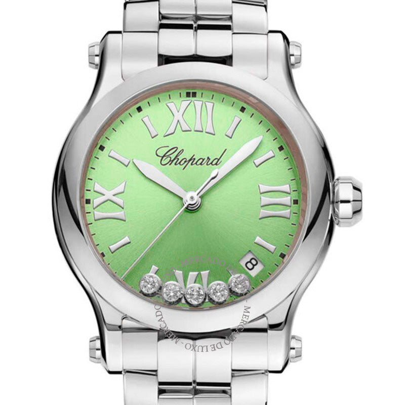 Relógio Happy Sport Quartzo Mostrador Verde 36 mm - Mercado de Luxo - O Maior E-Commerce de Bens, Produtos e Serviços de Luxo do Brasil.