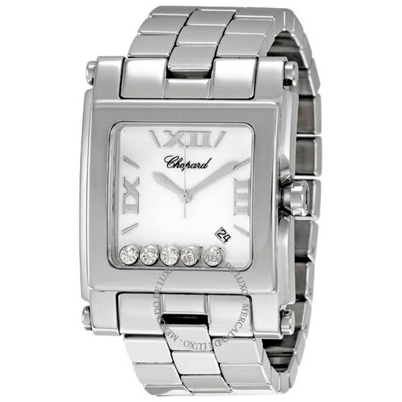 Relógio Quadrado Diamante Feliz Esporte 35 mm - Mercado de Luxo - O Maior E-Commerce de Bens, Produtos e Serviços de Luxo do Brasil.