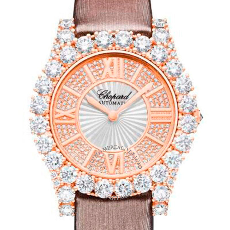 Relógio L Heure Du Diamant Mostrador Automático Diamante Prateado 35 mm - Mercado de Luxo - O Maior E-Commerce de Bens, Produtos e Serviços de Luxo do Brasil.