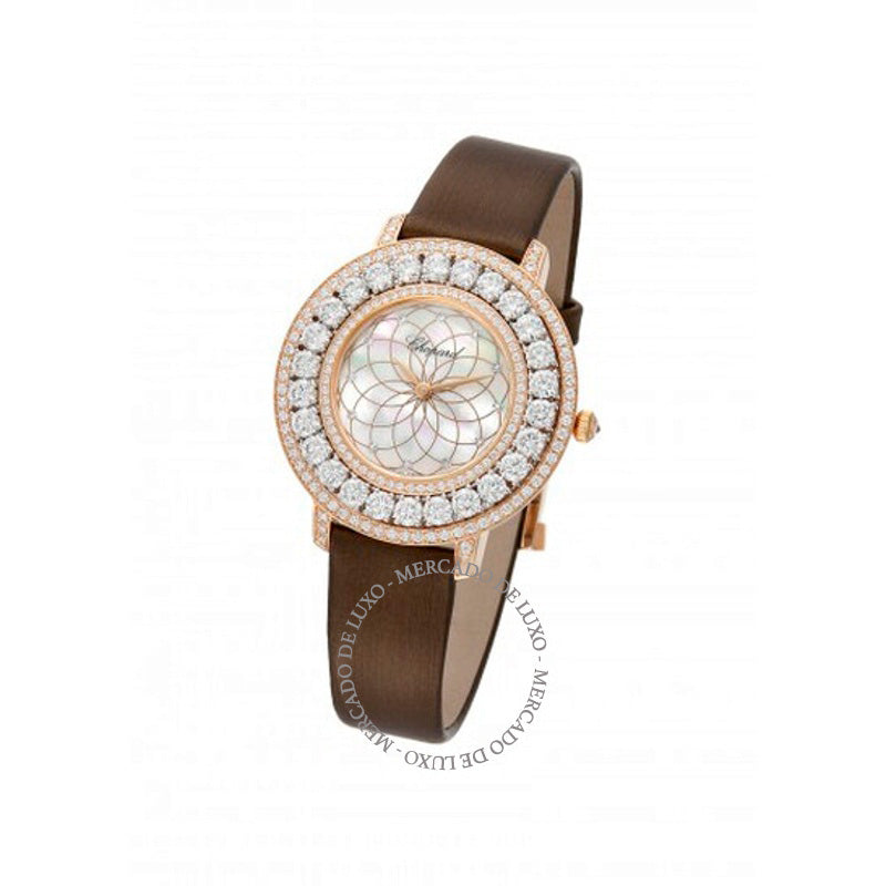 Relógio Mostrador com motivo de filigrana em madrepérola Heure du Diamant 36 mm - Mercado de Luxo - O Maior E-Commerce de Bens, Produtos e Serviços de Luxo do Brasil.