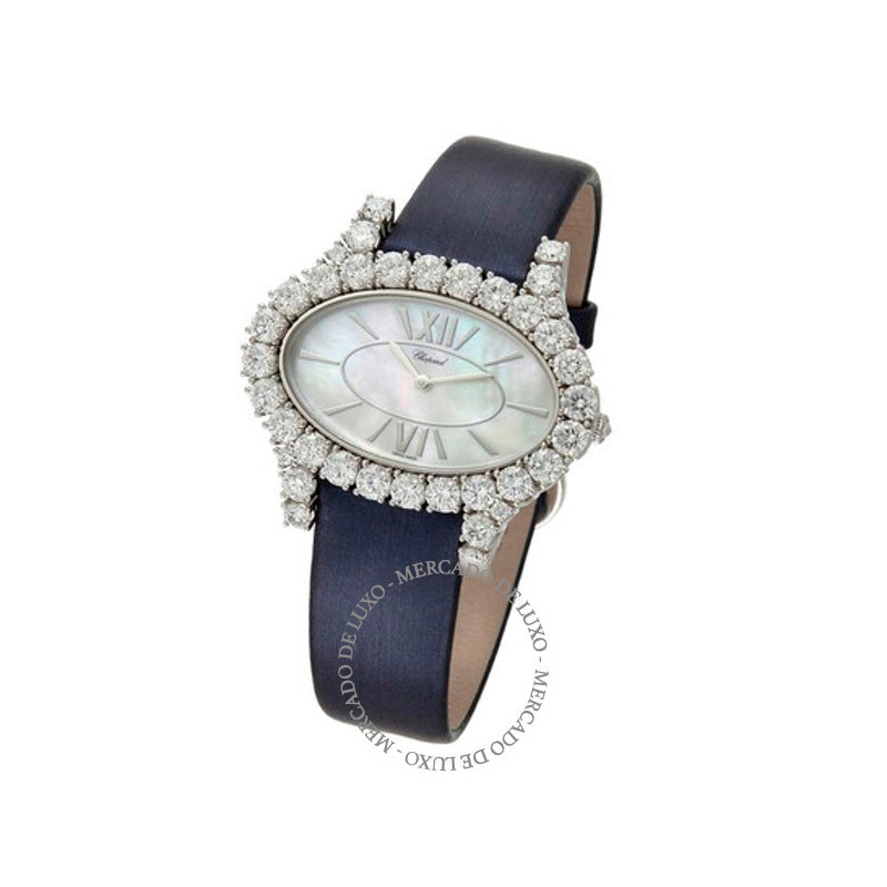 Relógio LHeure Diamant Oval Diamante Madrepérola Mostrador 40 mm - Mercado de Luxo - O Maior E-Commerce de Bens, Produtos e Serviços de Luxo do Brasil.