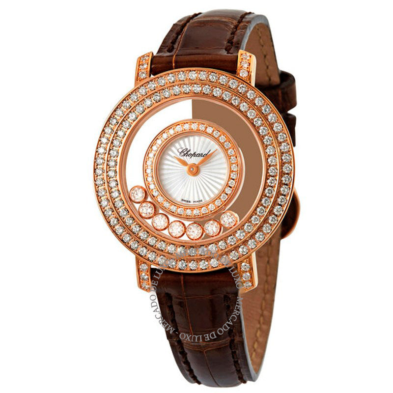 Relógio Mostrador Madrepérola Happy Diamonds 30 mm - Mercado de Luxo - O Maior E-Commerce de Bens, Produtos e Serviços de Luxo do Brasil.