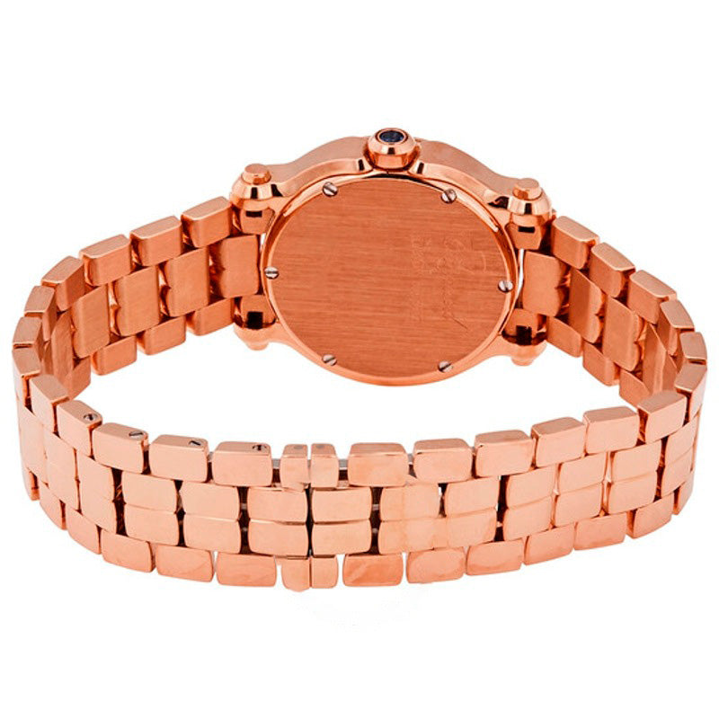Relógio Happy Sport Mostrador Madrepérola Ouro Rosa 18k Diamante Flutuante 30 mm - Mercado de Luxo - O Maior E-Commerce de Bens, Produtos e Serviços de Luxo do Brasil.