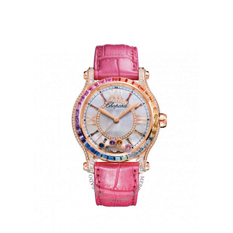 Relógio Happy Sport Madrepérola com Mostrador de Diamantes 36 mm - Mercado de Luxo - O Maior E-Commerce de Bens, Produtos e Serviços de Luxo do Brasil.