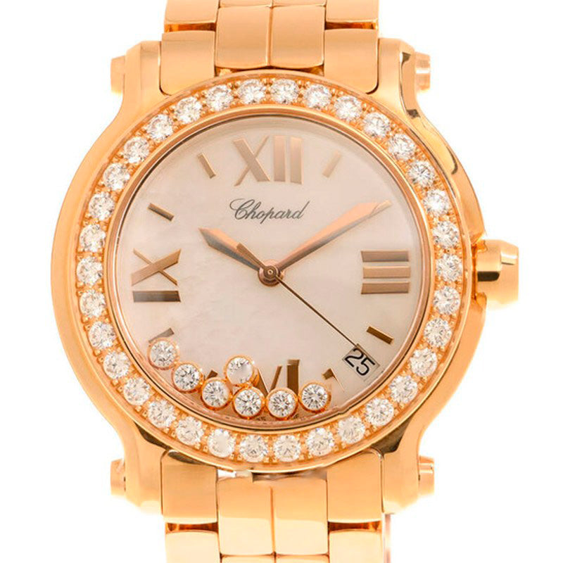 Relógio Happy Sport Ouro Rosa 18kt 2 36 mm - Mercado de Luxo - O Maior E-Commerce de Bens, Produtos e Serviços de Luxo do Brasil.