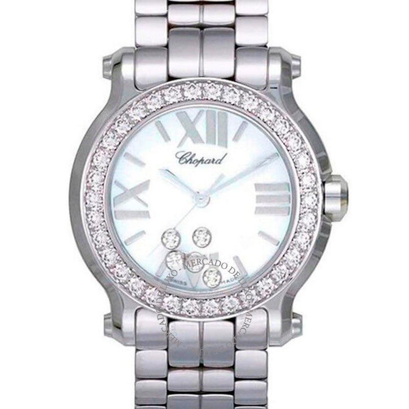 Relógio Happy Sport Mostrador Branco Aço Inoxidável 30 mm - Mercado de Luxo - O Maior E-Commerce de Bens, Produtos e Serviços de Luxo do Brasil.