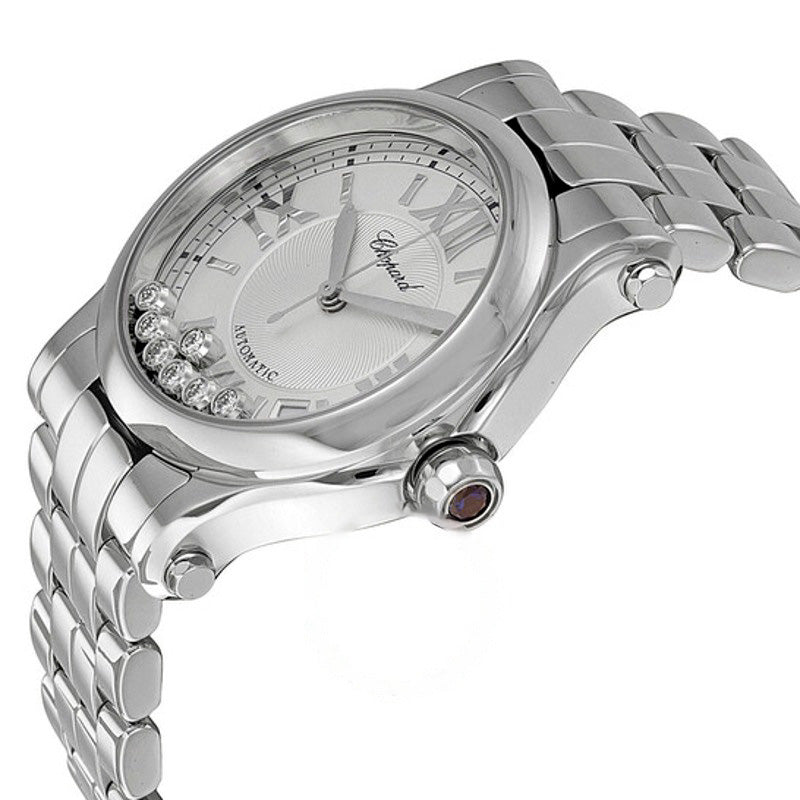 Relógio Happy Sport Automático Mostrador Prateado 36 mm - Mercado de Luxo - O Maior E-Commerce de Bens, Produtos e Serviços de Luxo do Brasil.